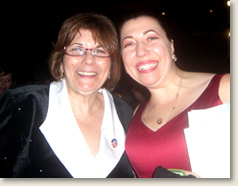 Elizabeth Davis, founder of EAD & Associates, at the Disability Power and Pride Inaugural Ball in Washington, DC with Marcie Roth, Senior Advisor on Disability Issues at FEMA